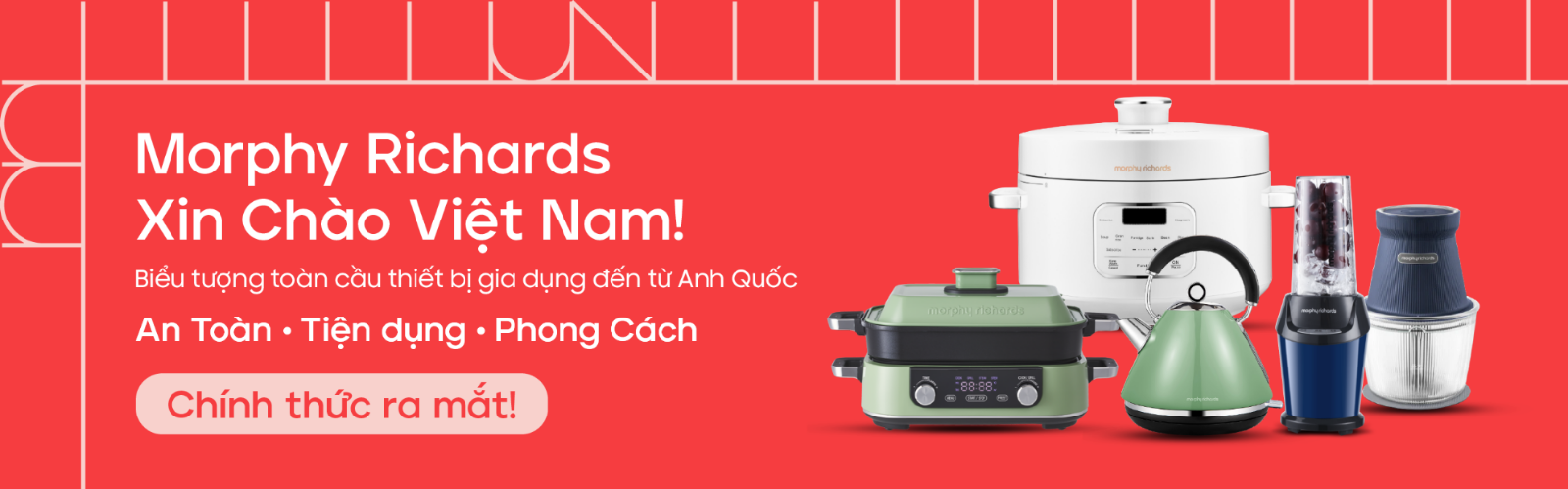 Hình ảnh cho danh mục Hesman - Đại lý ủy quyền đầu tiên của Morphy Richards tại Việt Nam